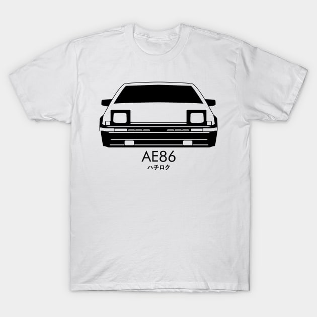 Toyota AE 86 Trueno JDM Car Legend T-Shirt by petrolhead